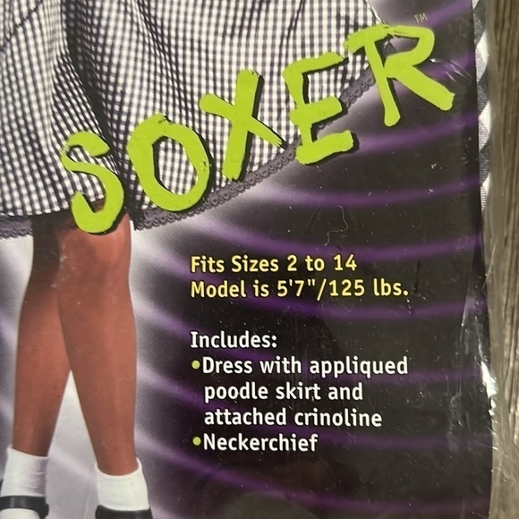 Fun World Bobby Soxer Costume - Picture 6 of 9